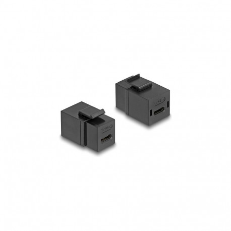 Delock Keystone-moodul USB 2.0 Type-C™ pesa-pesa must
