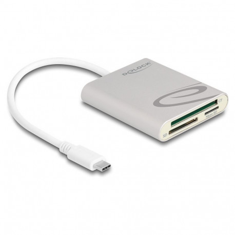 "Card Reader USB Type-C™ für Compact Flash, SD oder Micro SD Speicherkarten"