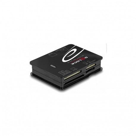 "Delock USB 2.0 Card Reader für CF / SD / Micro SD / MS / xD / M2 Speicherkarten"