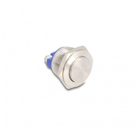 "Drucktaster zum Einbau 19 mm 2 x Schraubklemme Taster hoch"