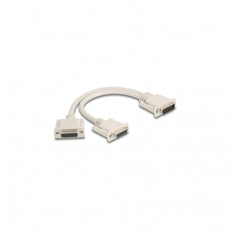 Adapter Y-kaabel D-Sub HD 26 Pin pistik - 2 x D-Sub HD 26 Pin pesa, kruvidega, 30 cm