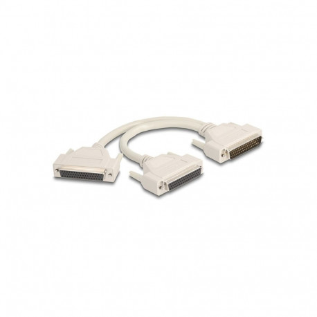 Adapter Y-kaabel jagur D-Sub HD 50 Pin pistik 2 x pesa kruvidega 30 cm