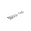 "Delock Keystone Patchpanel 12 Port grau"