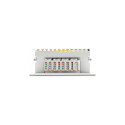 "Delock 10? Patchpanel 8 Port Cat.6A 0,5 HE grau"