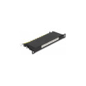 "Delock 10? Patchpanel 8 Port Cat.6A 0,5 HE schwarz"