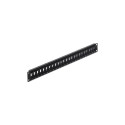 "Delock 19? Keystone Patchpanel 24 Port drehbar schwarz"
