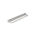 "Delock 19? Keystone Patchpanel 24 Port grau"