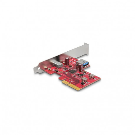 "PCI Express x4 Karte zu 1 x extern USB 10 Gbps USB Type-C™ Buchse + 1 x intern USB 10 Gbps Typ-A Bu