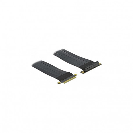 "Riser Karte PCI Express x8 zu x8 mit flexiblem Kabel 30 cm"