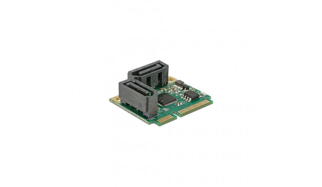 Mini PCIe poolmõõdus 2 x SATA 6 Gb/s