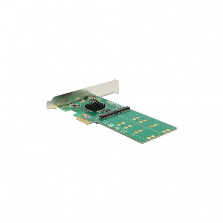 PCI Express x2 kaart, 4 x sisemine M.2 Key B, madala profiiliga vormitegur