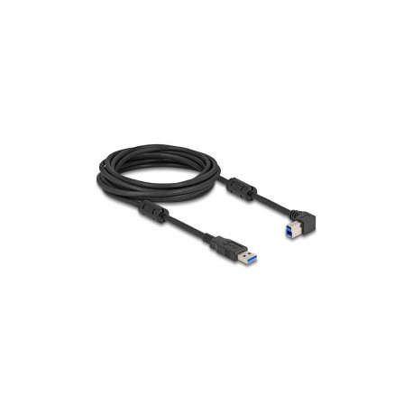 "Delock USB 5 Gbps Kabel Typ-A Stecker zu Typ-B Stecker 90° rechts gewinkelt 5 m"