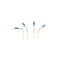 "Delock LWL Kabel LC Duplex zu LC Duplex Singlemode OS2 winkelbar 3 m"
