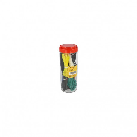 Delock juhtmesidemete komplekt, 600 tükki, värvilised