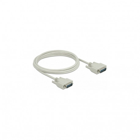 "Delock Serielles Kabel D-Sub15 Stecker zu Stecker 3 m"