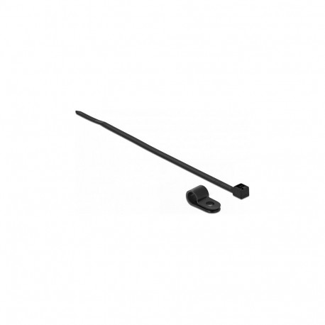 "Befestigungsschelle 4,8 mm mit Kabelbinder L 150 x B 2,5 schwarz"