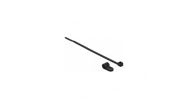 "Befestigungsschelle 4,8 mm mit Kabelbinder L 150 x B 2,5 schwarz"