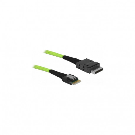 "Delock Kabel OCuLink PCIe SFF-8611 zu Slim SAS SFF-8654 0,5 m"