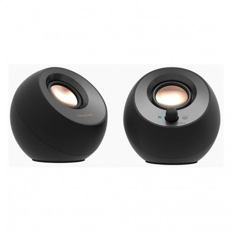 Creative Labs Pebble V3 (must, Bluetooth, USB-C, 3,5 mm)