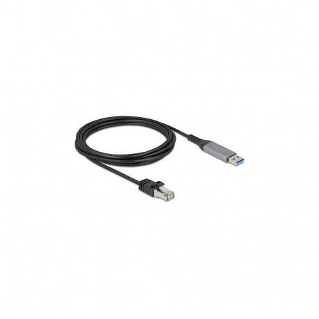 "Delock USB LAN Kabel USB Typ-A zu RJ45 Gigabit Ethernet 3 m"