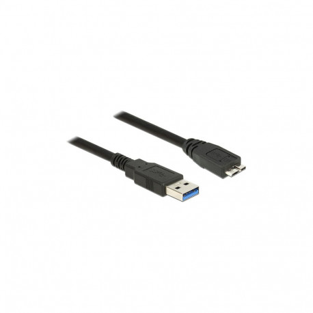 "Delock USB 5 Gbps Kabel Typ-A Stecker zu Typ Micro-B Stecker 3 m schwarz"