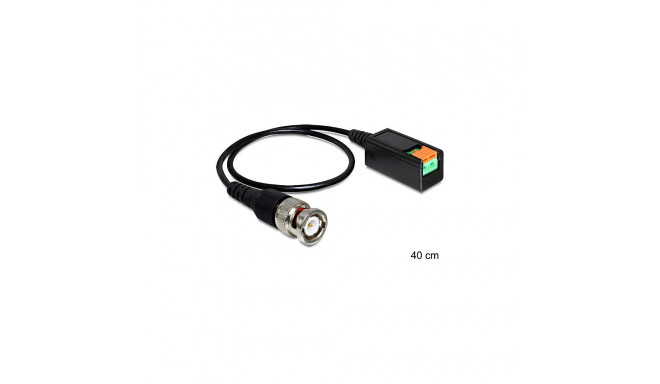 "Kabel BNC Stecker > Terminalblock 2 Pin"