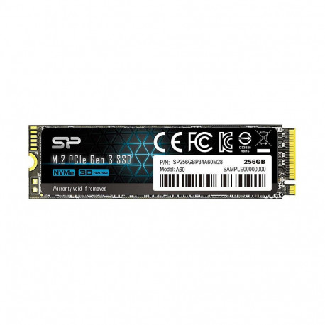 M.2 256GB Silicon Power P34A60 sisemine 2280 PCIe 3.0 x4 (NVMe)