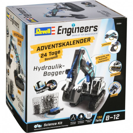 "Revell Adventskalender Hydraulik-Bagger zum Selberbauen"