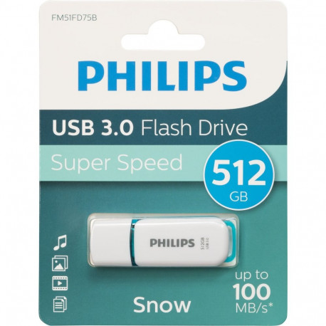"STICK Philips USB 3.0 512GB Snow Edition Spring Green"