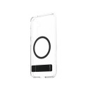 "CARE Feature Case Clear Kickstand & QI Compatible Galaxy S25"