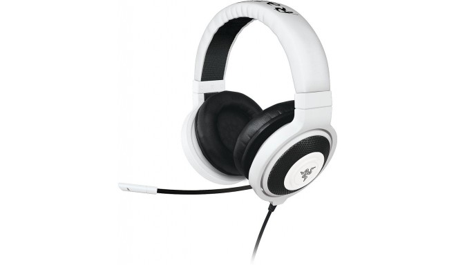 Razer spēļu austiņas ar mikrofonu Kraken Pro 2012, baltas