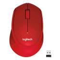 "Logitech M330 Silent Plus wireless Rot"
