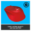 "Logitech M330 Silent Plus wireless Rot"