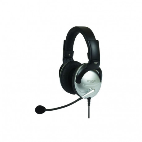 Koss Headphones SB45 Wired, On-Ear, Microphone, 3.5 mm, Noise canceling, Silver/Black