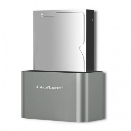 Qoltec 5315 dokkimisjaam HDD/SSD 2.5"/3.5" SATA USB 3.0