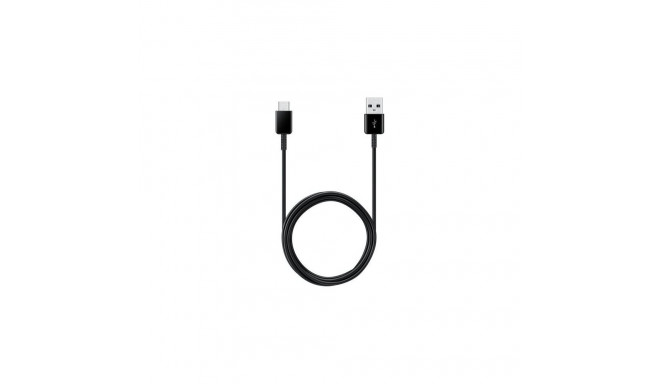 USB Kabel, USB-A Stecker > USB-C Stecker (schwarz, 1,5 Meter)