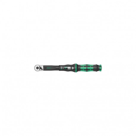 Wera torque wrench with reversible ratchet Click-Torque C 1 - black / green - output 1/2