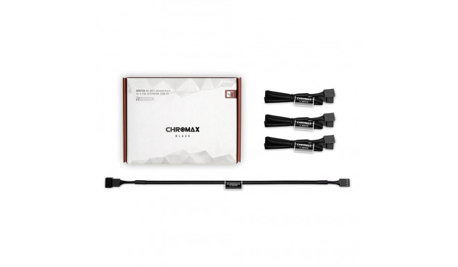 NA-SEC1 chromax black (schwarz, 30cm, 4 Stück)