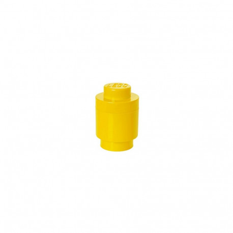 Room Copenhagen LEGO Storage Brick 1 round yellow - RC40301732