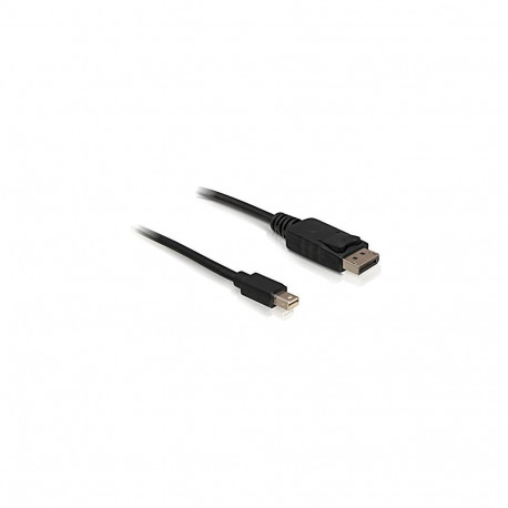 Kabel mini-DisplayPort > DisplayPort (schwarz, 1 Meter)