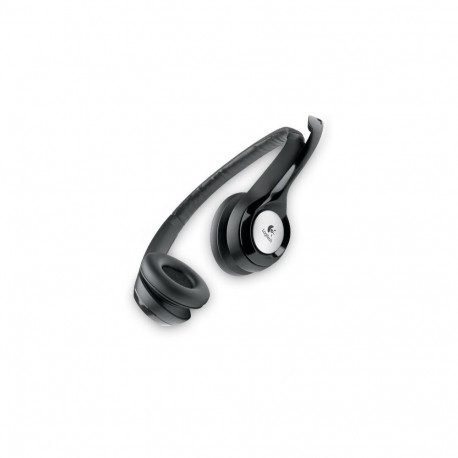 USB peakomplekt H390, must