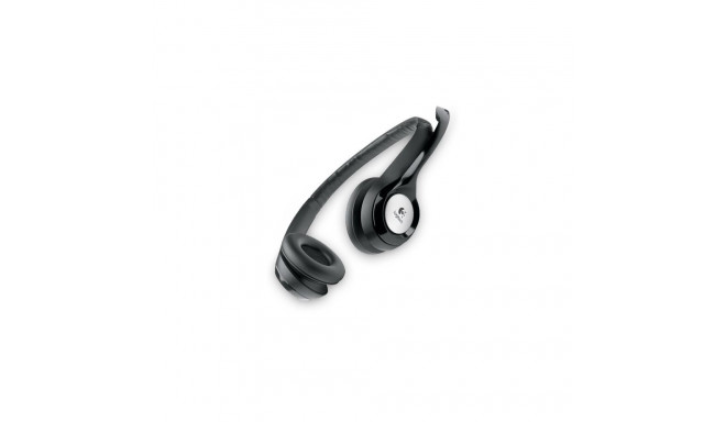 USB peakomplekt H390, must