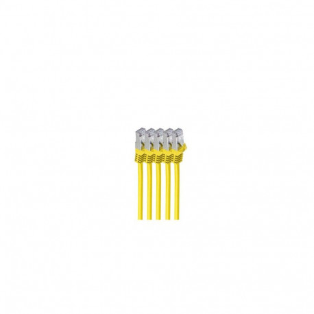 shiverpeaks BS75511-Y-SET5 networking cable Yellow 1 m Cat7 S/FTP (S-STP)