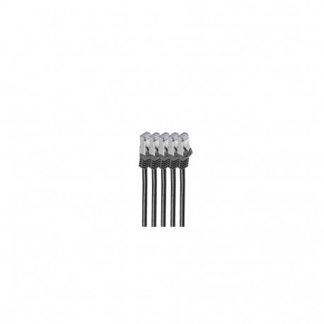 shiverpeaks BS75511-0.5S-SET5 networking cable Black 0.5 m Cat7 S/FTP (S-STP)