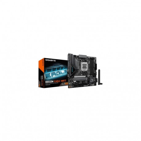 GIGABYTE B850M EAGLE WIFI7 Motherboard - AMD Ryzen 9000 Series CPUs, 8+2+2 Phases Digital VRM, up to