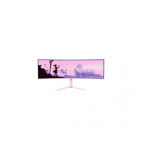 Arozzi Nova 49” Curved computer monitor 124.5 cm (49") 5120 x 1440 pixels Dual QHD LED Pink