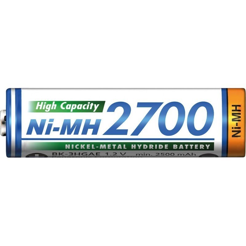 Panasonic rechargeable battery NiMh 2700mAh AA/4B - Rechargeable 