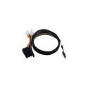 Microchip Technology 2305300-R Serial Attached SCSI (SAS) cable 0.8 m Black, Multicolour