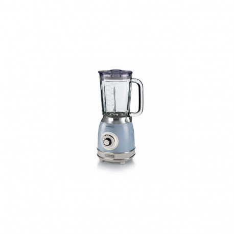 Ariete 583, Vintage Blender with 1.5 Liter glass cup, 4 Stainless Steel Blades, 4 Speeds + Pulse, 10