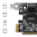 Axagon network card PCIE 1GBE 1port/SP&LP PCEE-GRF